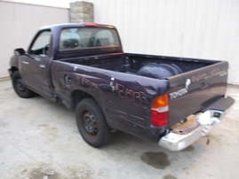 1998 TOYOTA TACOMA PURPLE STANDARD CAB 2.4L MT 2WD Z15133